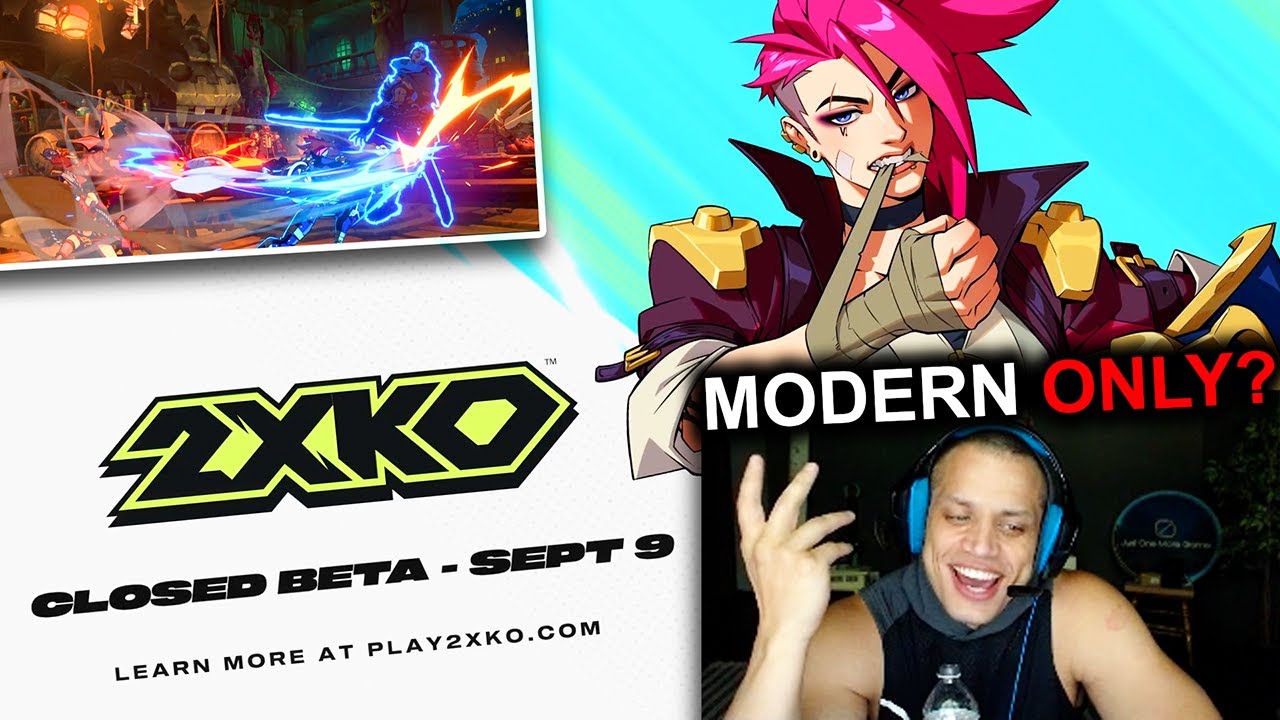 Tyler1 Reacts to RIOT'S FIGHTING GAME - 2XKO