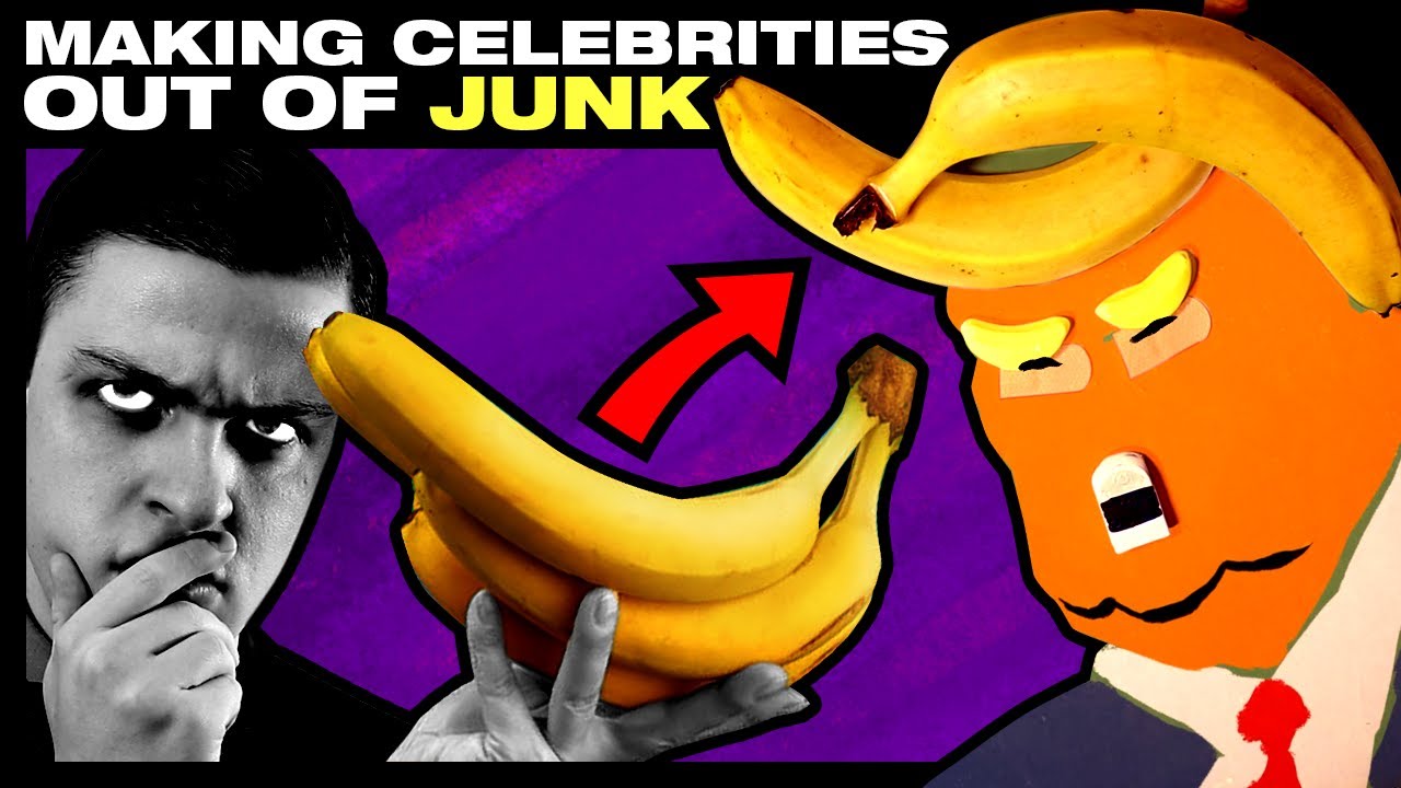 Создаём знаменитостей из предметов домашнего обихода