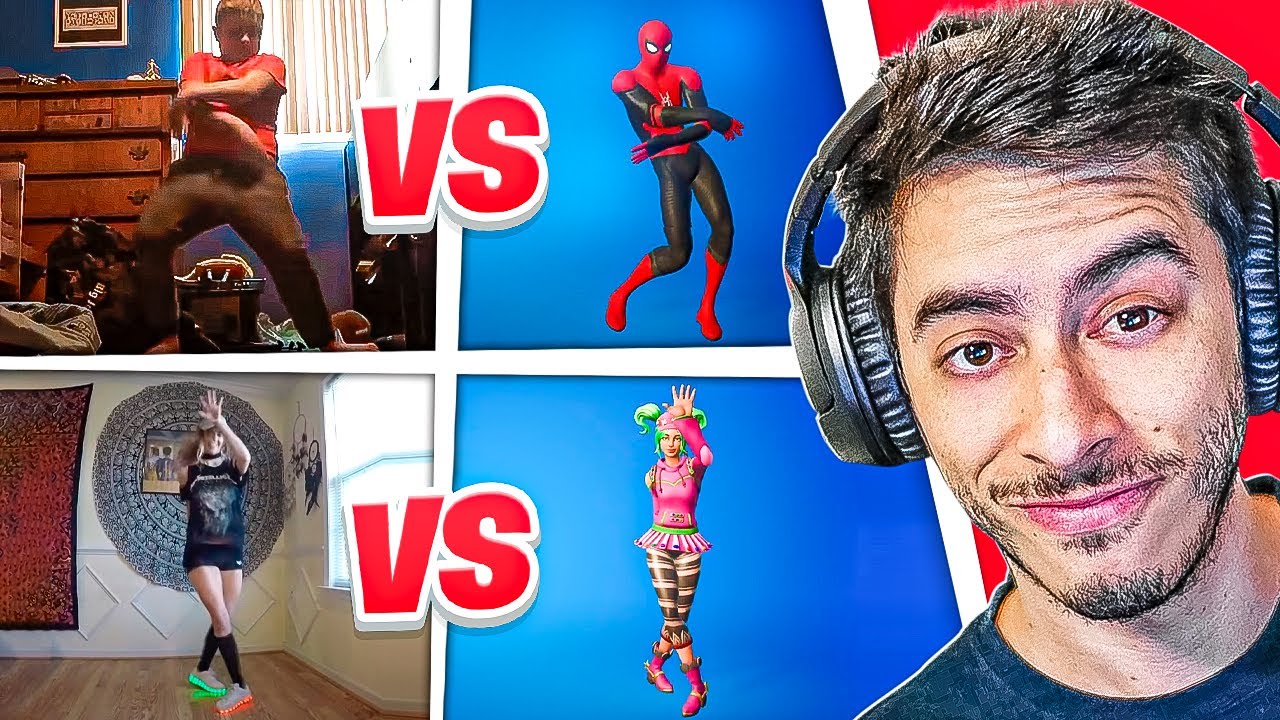TOP DANÇAS DO FORTNITE NA VIDA REAL