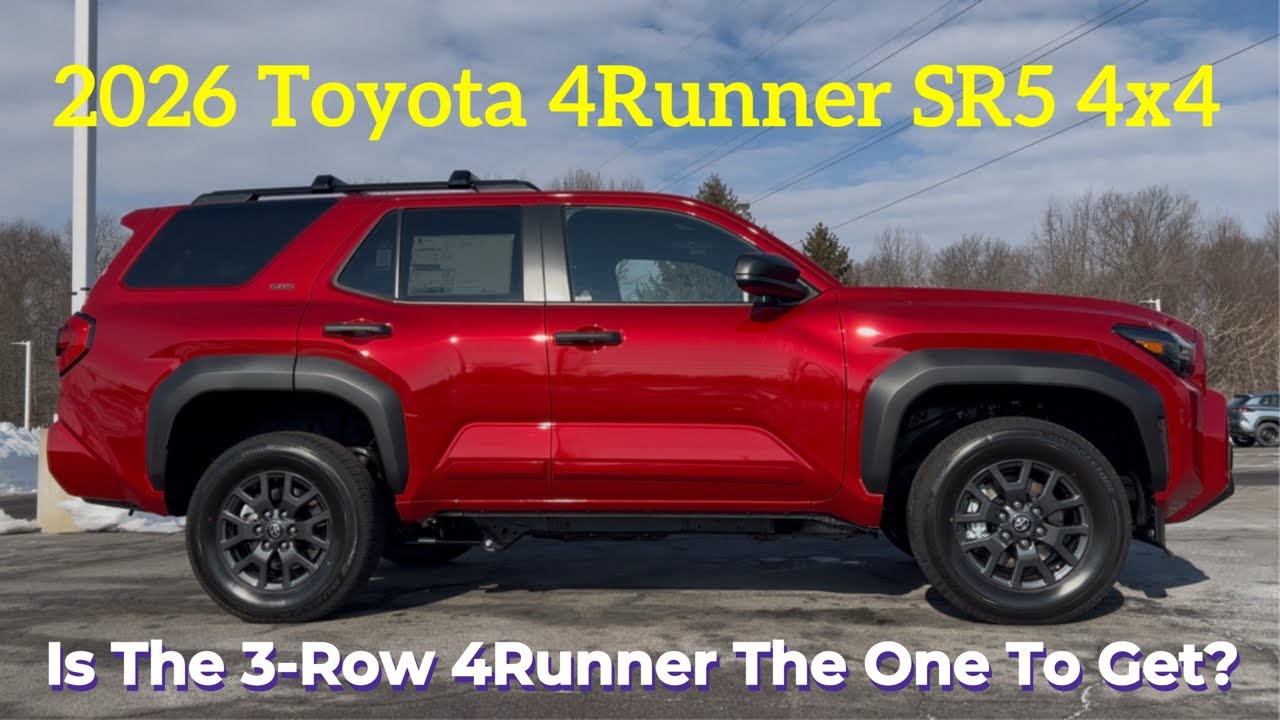 Toyota 4Runner SR5 2026 года: Является ли 4Runner 2026 года ЛУЧШИМ внедорожником с хорошими внедо...