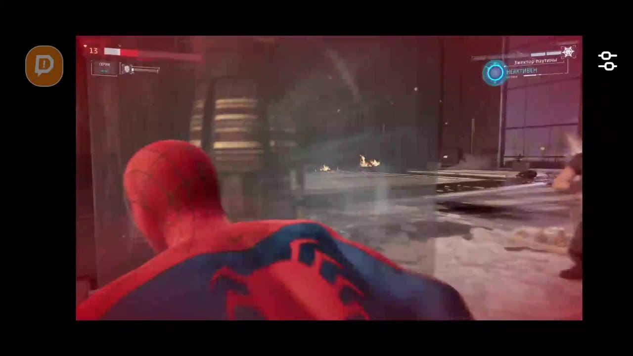 прохождение человек паук дополнение на Андроид  #1