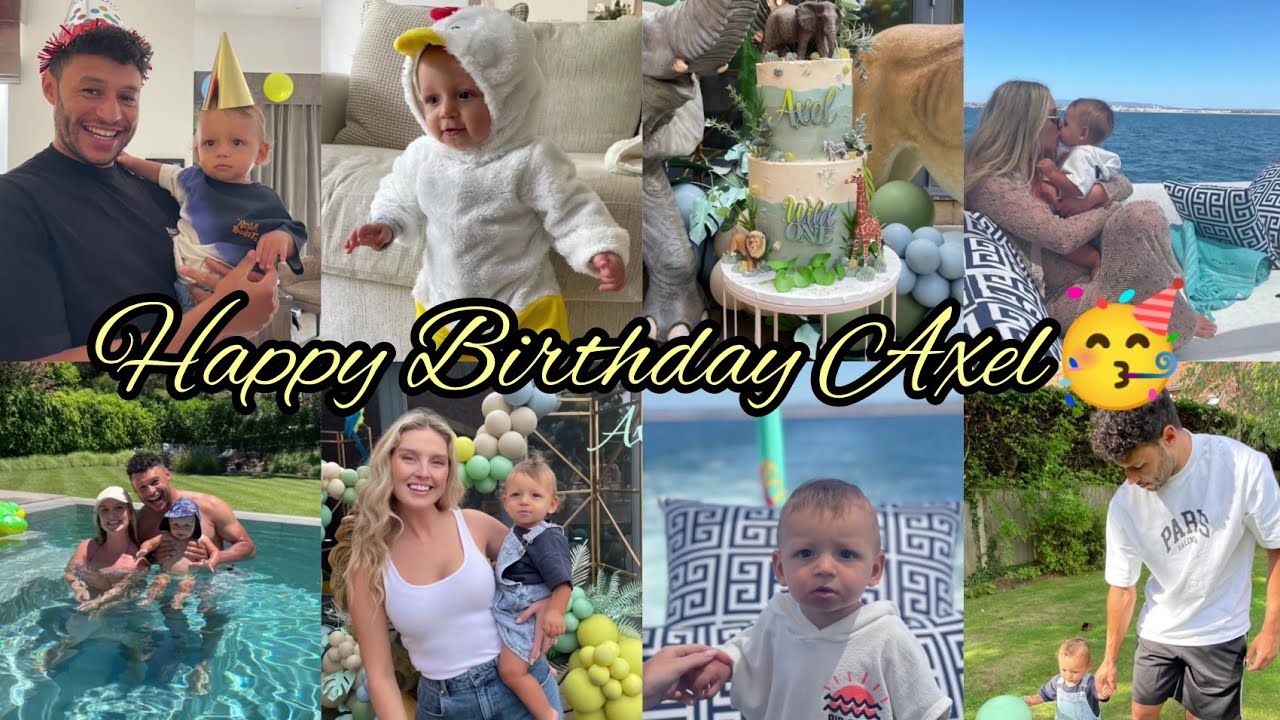 Perrie shares an adorable video of Axel for his birthday via Instagram 🥺🥳❤️
