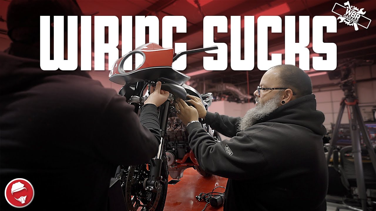 Installing a Harness is NOT FUN...  | 2008 CBR1000RR Street Fighter Build - Day 27