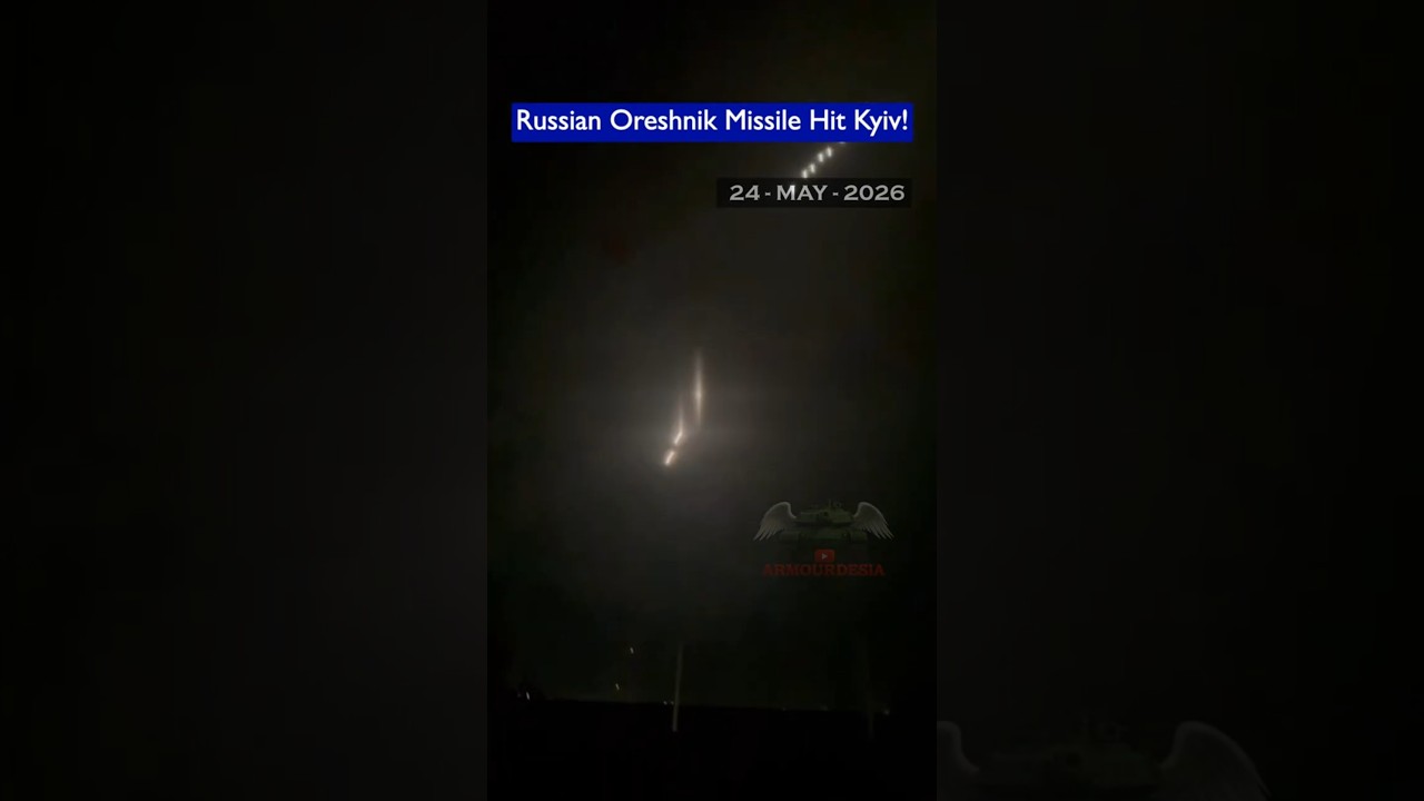 Russian Oreshnik Warheads Strike Kyiv Region!!