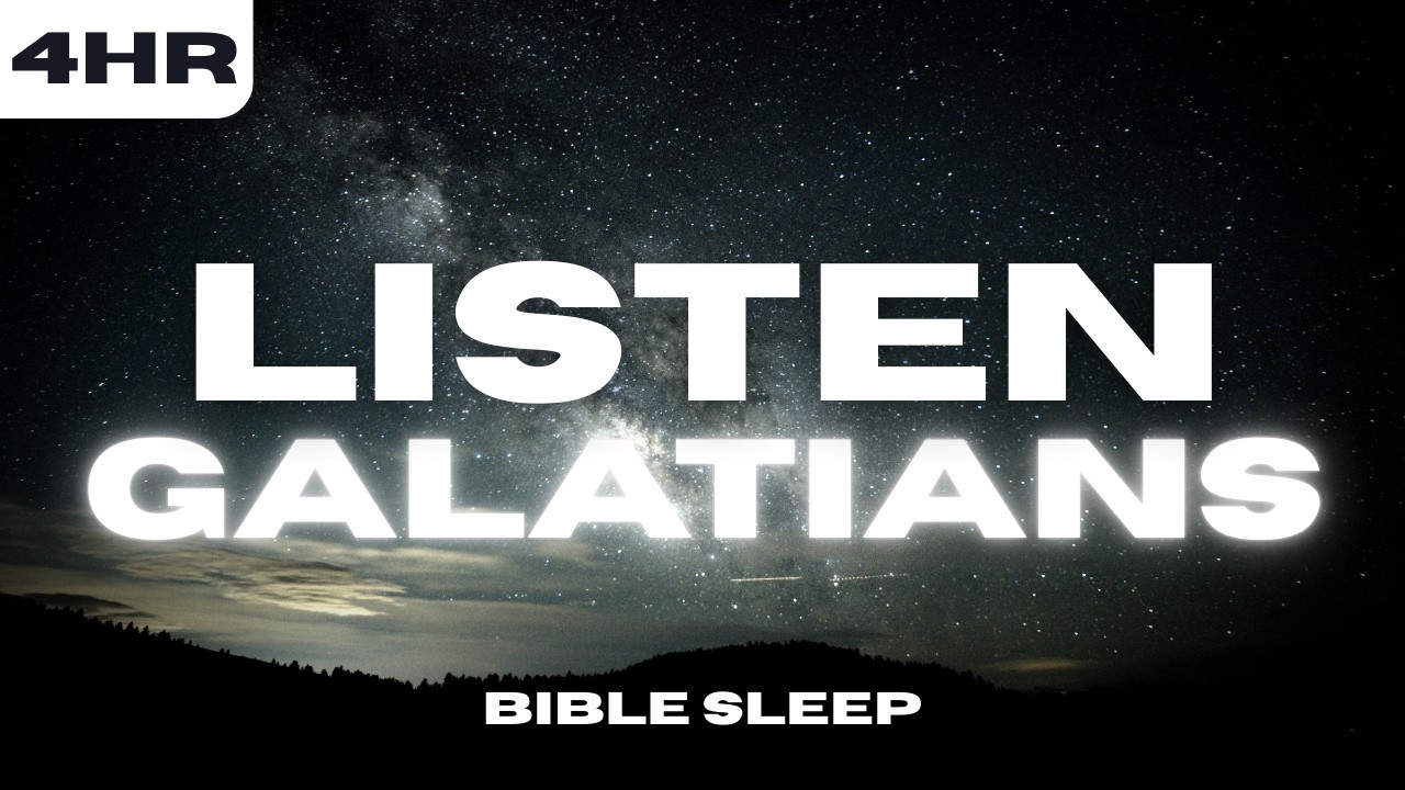 Fall Asleep to the Book of Galatians with Rain Sounds