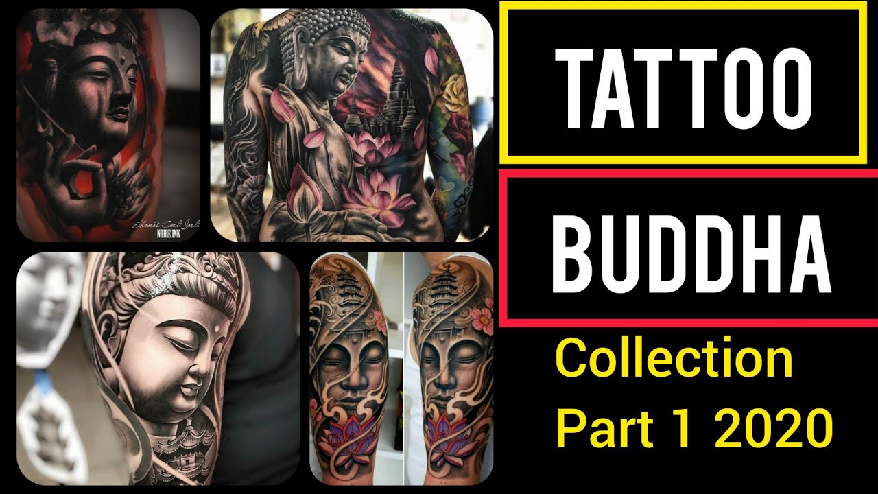 Buddha Tattoo Collection: Buddhism ,Tibetian Tattoo: Best of 2020 Tattoo Collection
