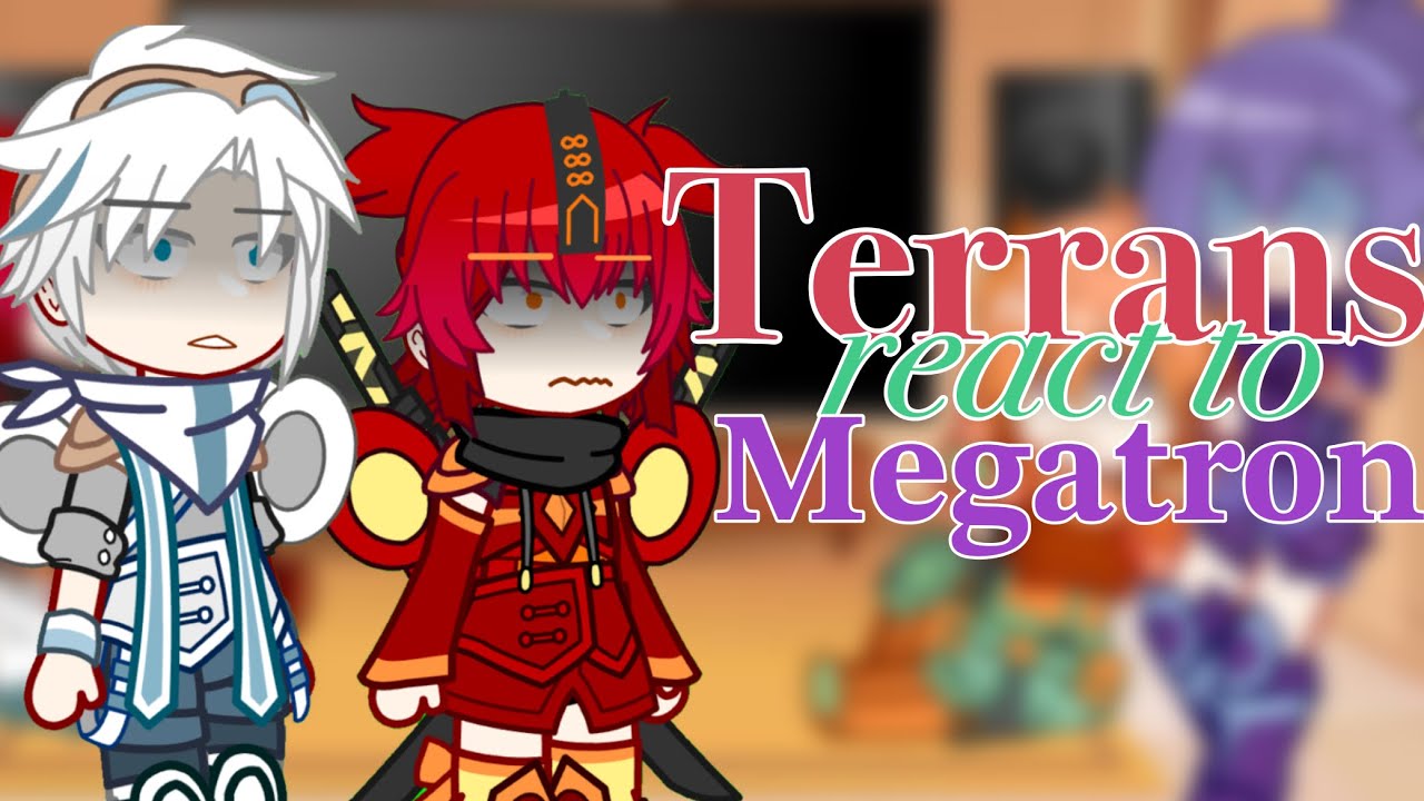 [ru/eng]terrans react to Megatron | transformers react to ..?|реакция трансформеров на ..?