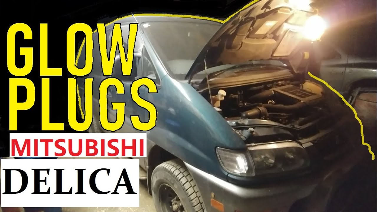 MITSUBISHI DELICA L400 GLOW PLUGS TEST & REPLACEMENT IN DETAILS, TEST | Mitsubishi 4M40