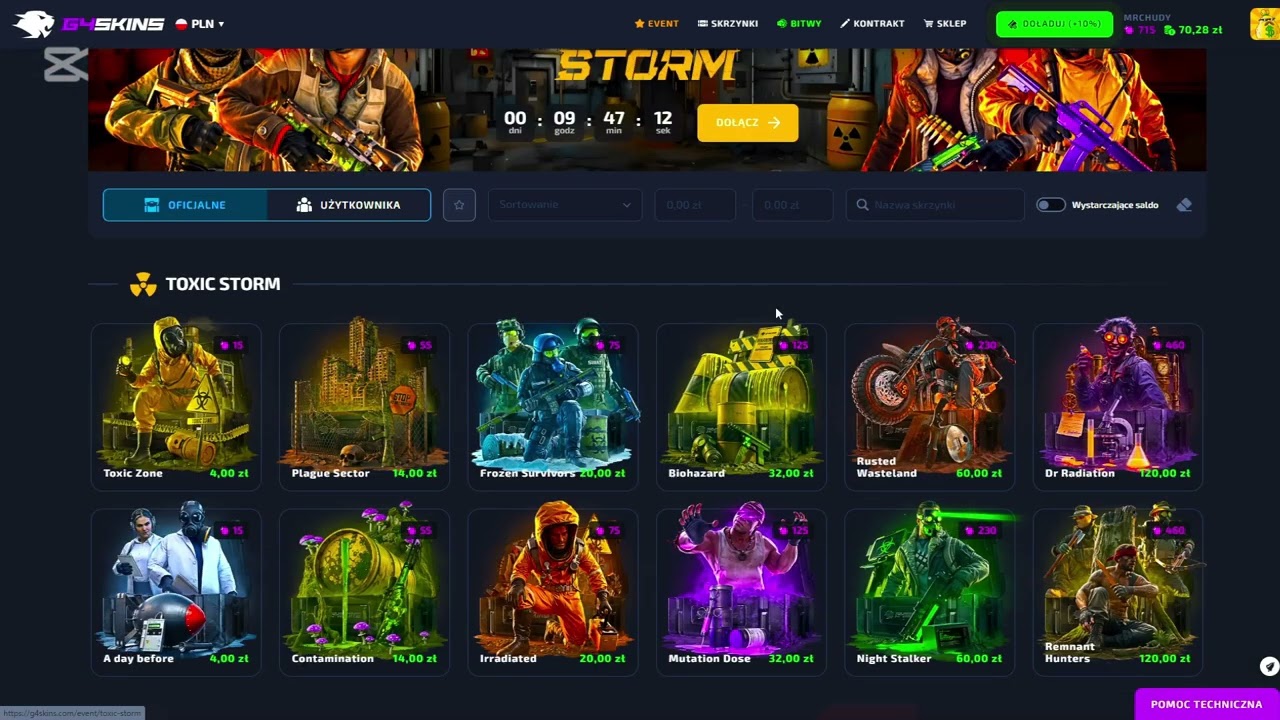 od ZERA do MILIONERA na G4SKINS 🤑