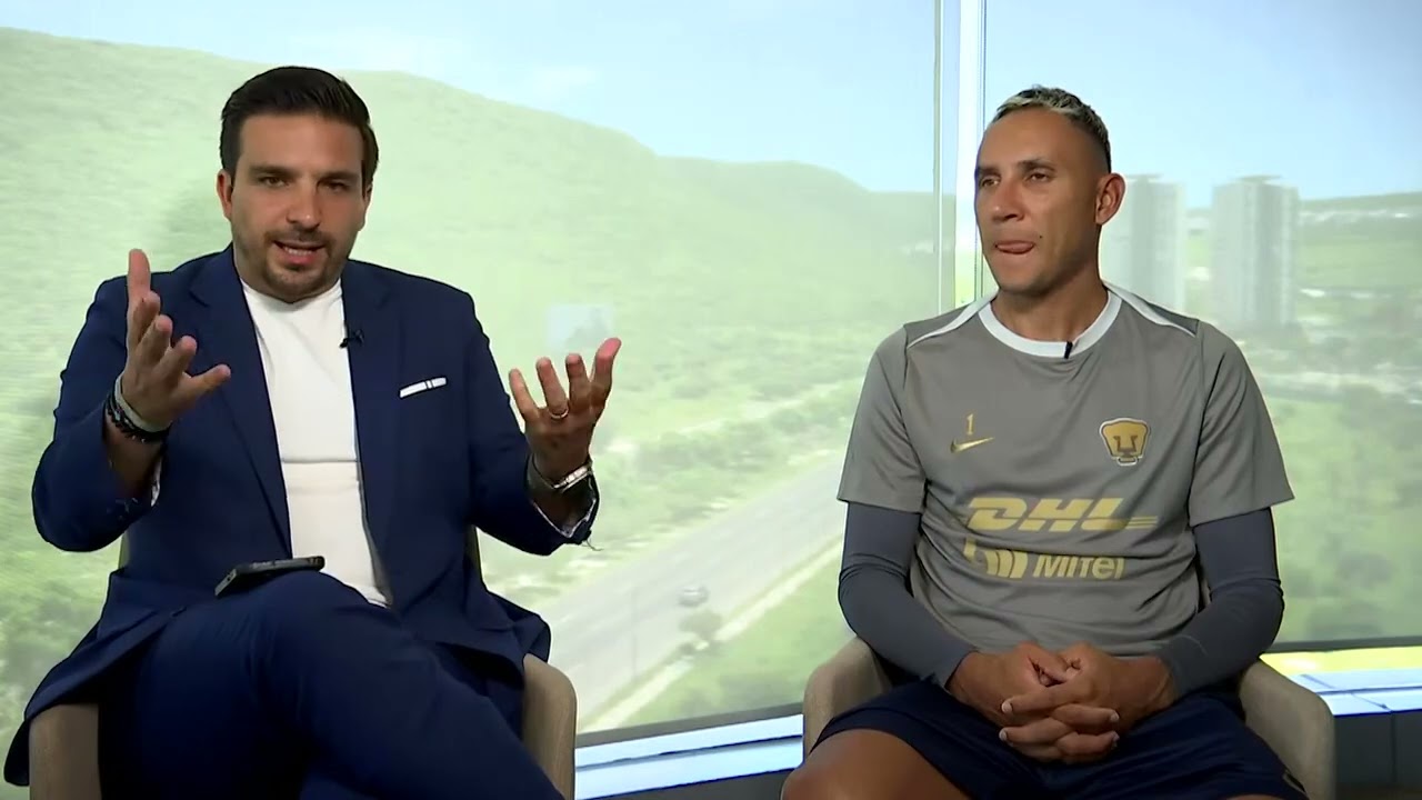 ¡¡¡EXCLUSIVA!!! - mano a mano con Keylor Navas para TUDN