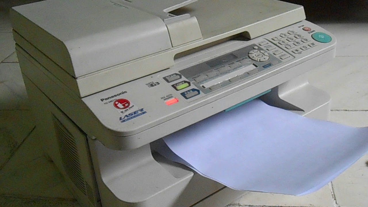 Panasonic KX - MB772 Kertas Tidak Keluar Part 2