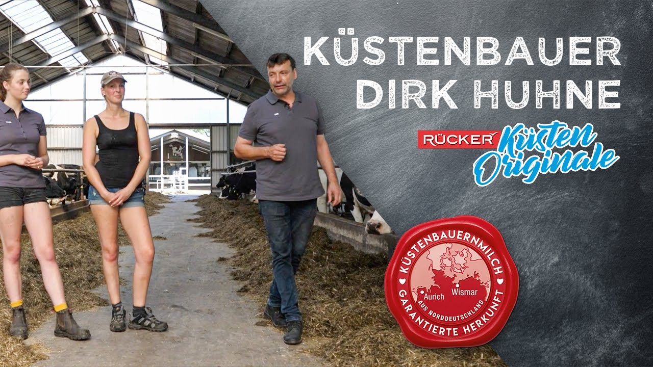 Unser Küstenbauer Dirk Huhne liefert frische Küstenbauernmilch für beste Käsespezialitäten