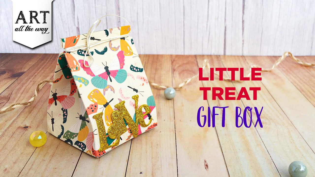 Little Treat Gift Box | Simple Birthday Gifts | Paper Crafts | Creative design | Chocolate Box Ideas