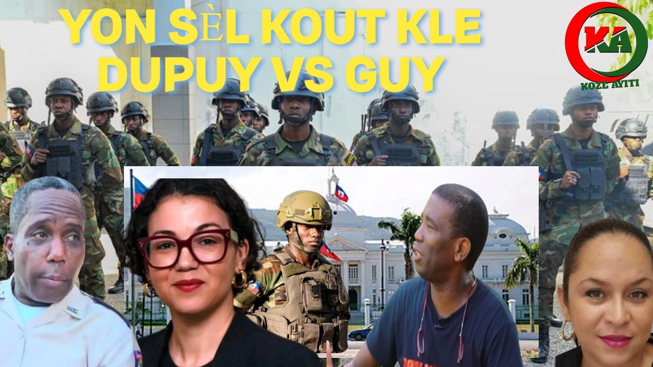 Guy Philippe VS Dominique Dupuy prezidan woyy yon s&egrave;l kout kle,Jacques Ader frape popilasyon an sove