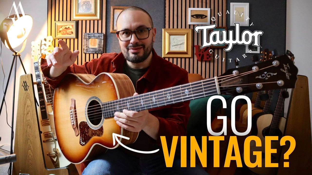Акустическая гитара Taylor GOLD LABEL 814e — Энди Пауэрс переносит гитары Taylor в 1930-е годы