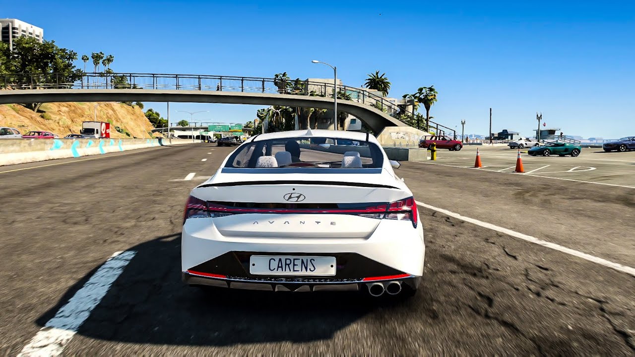 GTA 5 - 2021 Hyundai Avante N Line | Realistic POV Drive | NaturalVision Evolved