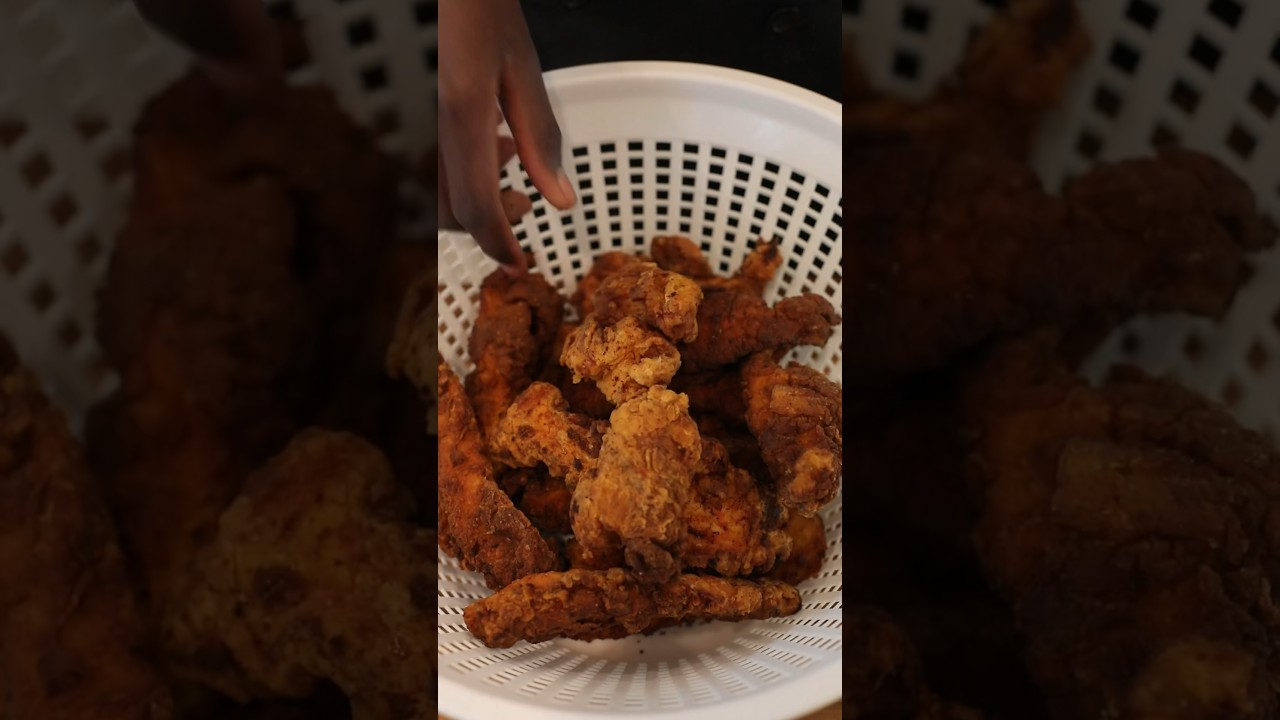 I made fried chicken #chicken #friedchicken