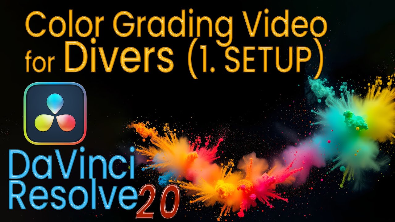 DaVinci Resolve 20: Master Underwater Color (Setup Ep. 1) - No More Murky Footage! 🐠🎬
