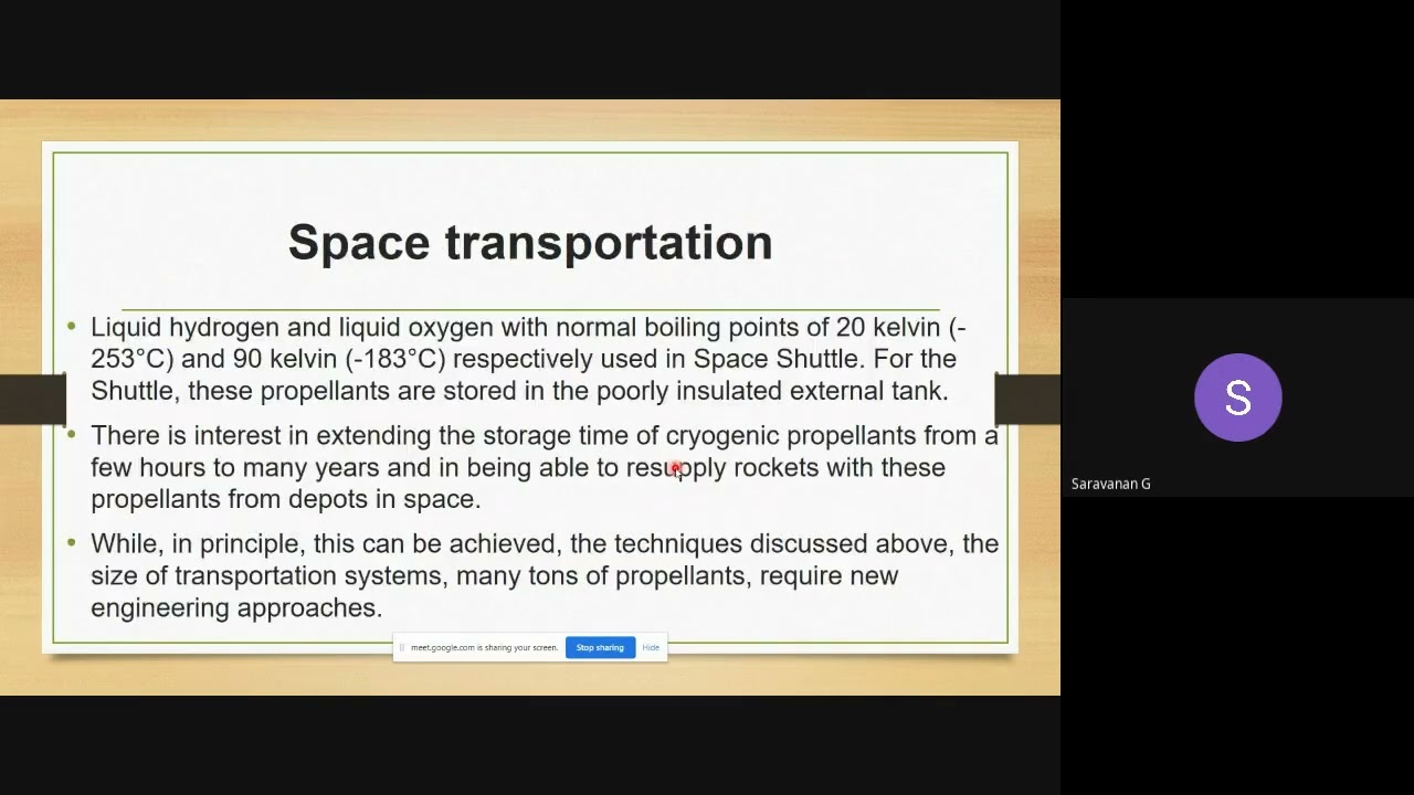 Cryogenic Engineering Application in Space Technology