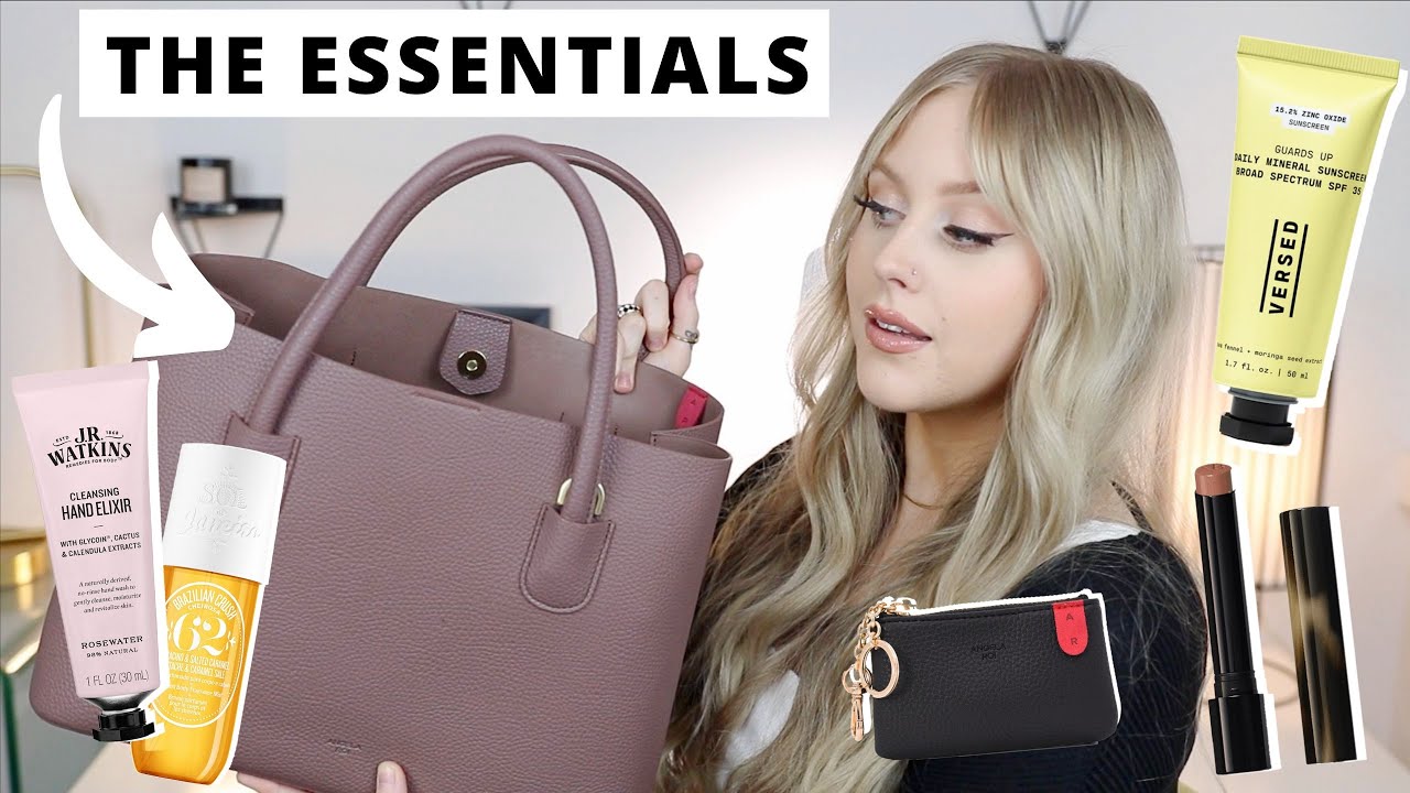 What's In My Weekend Travel Bag | Angela Roi Cher Tote