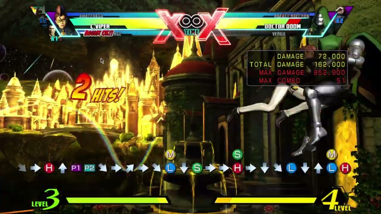 C.Viper ex thunder knuckle hard tag + unblockable set up