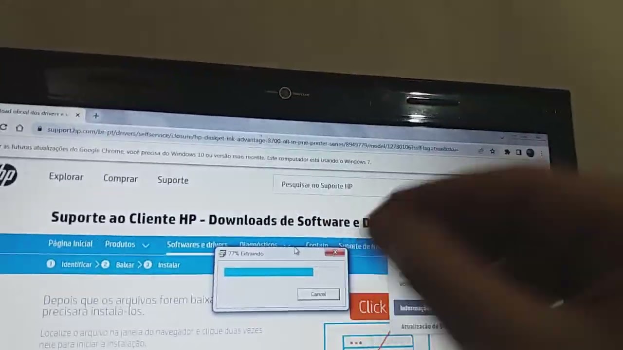 Como Instalar o Drive impressora HP 3776 3700 no seu PC e Notebook