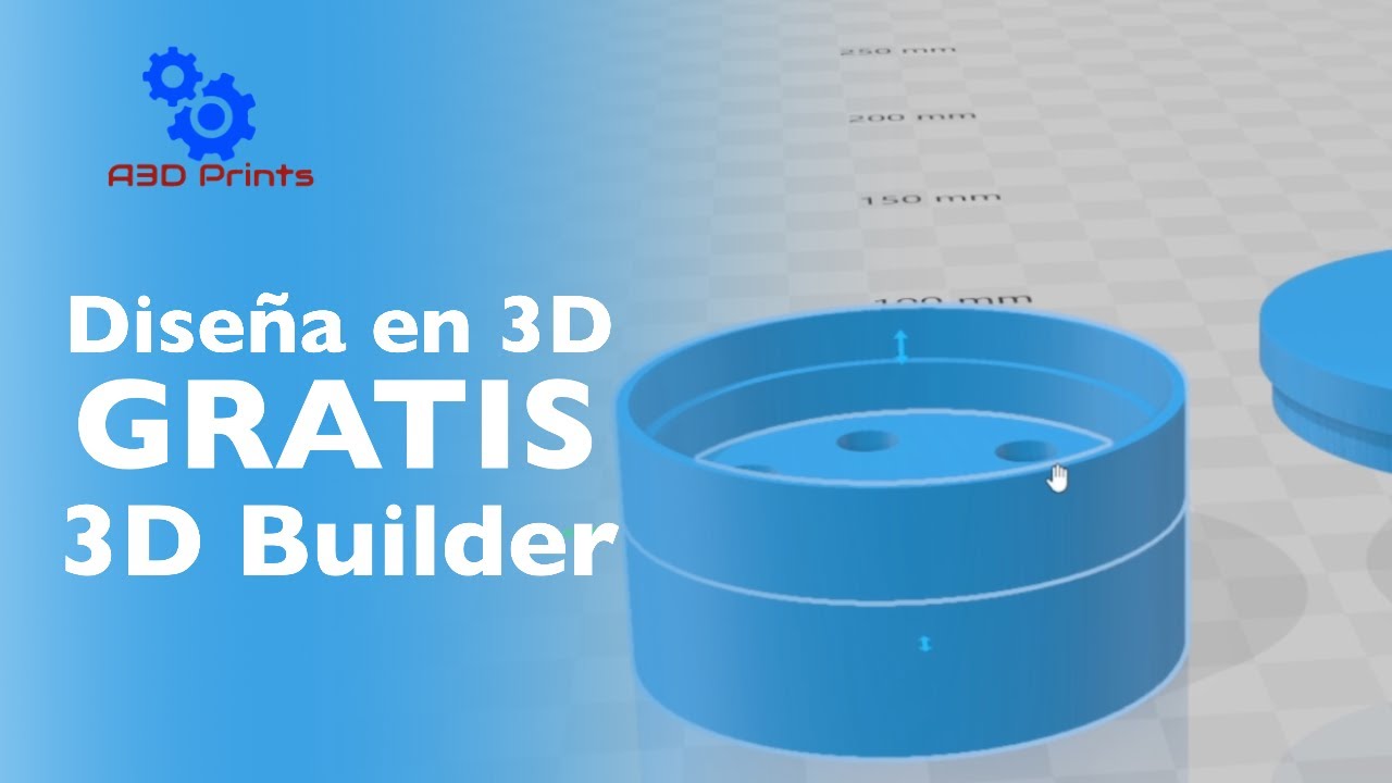 🔥💻 Diseña en 3D GRATIS con 3D BUILDER ⚡️💻 la app de diseño y edición de mallado 3D en Windows