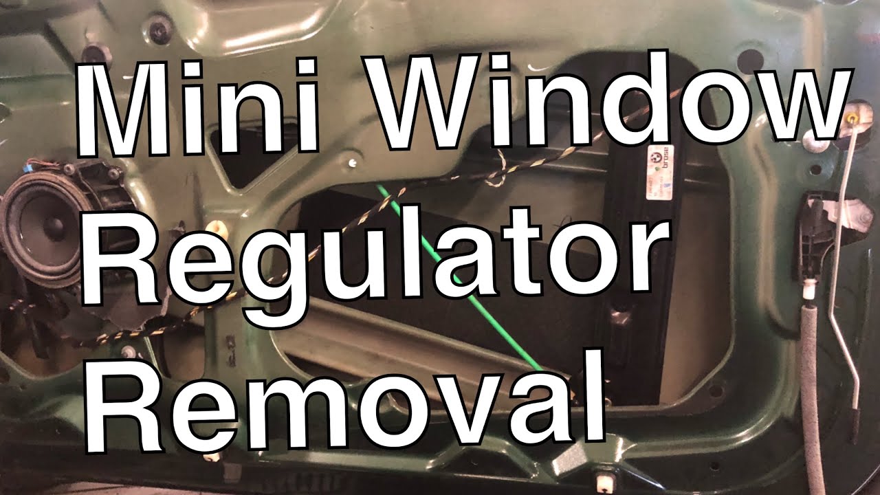 F56 Mini Cooper window regulator removal. The complete step by step tutorial.