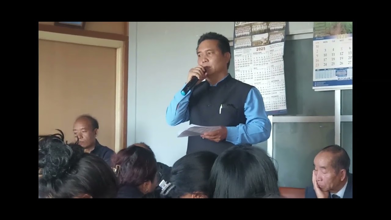 Pu Doṭhuama hriat rengna lung phun, 21.11.2025. Baktawng Chhuanthar.