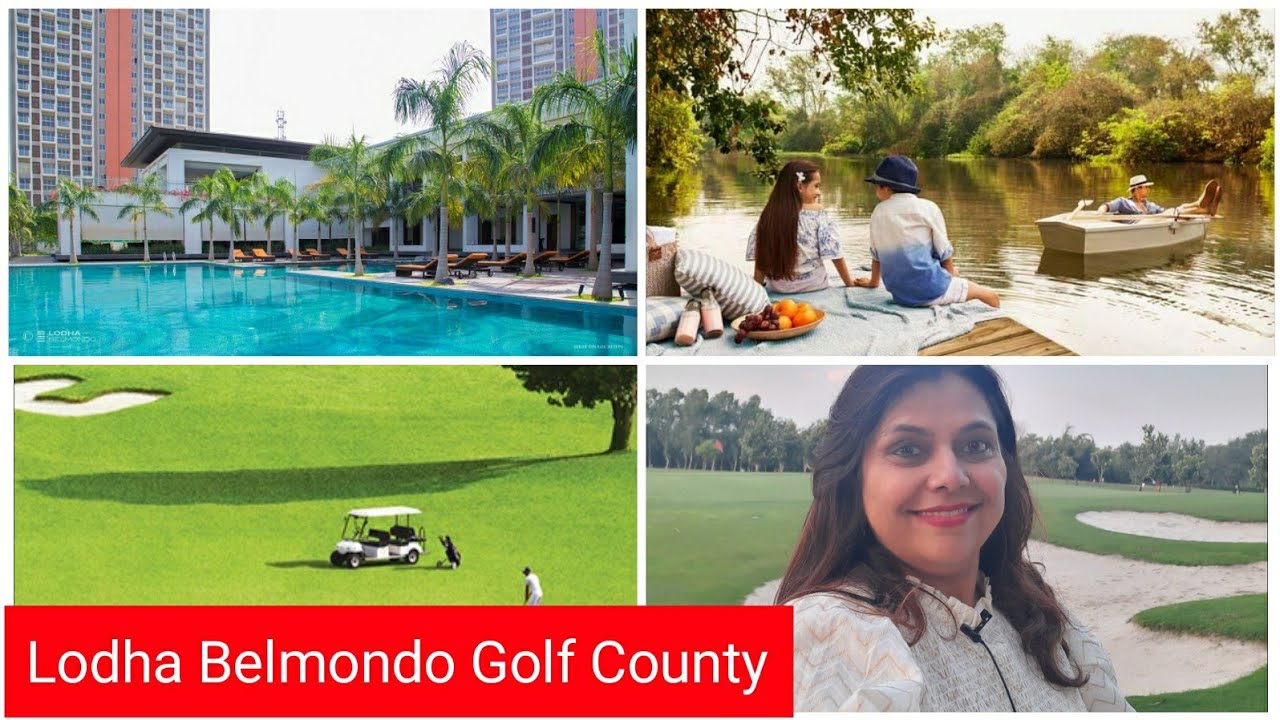 #Lodha Belmondo,Pune|Golf Resort|1to4BHKflats, Luxury Villas|Boating in Pavana river|Golfing