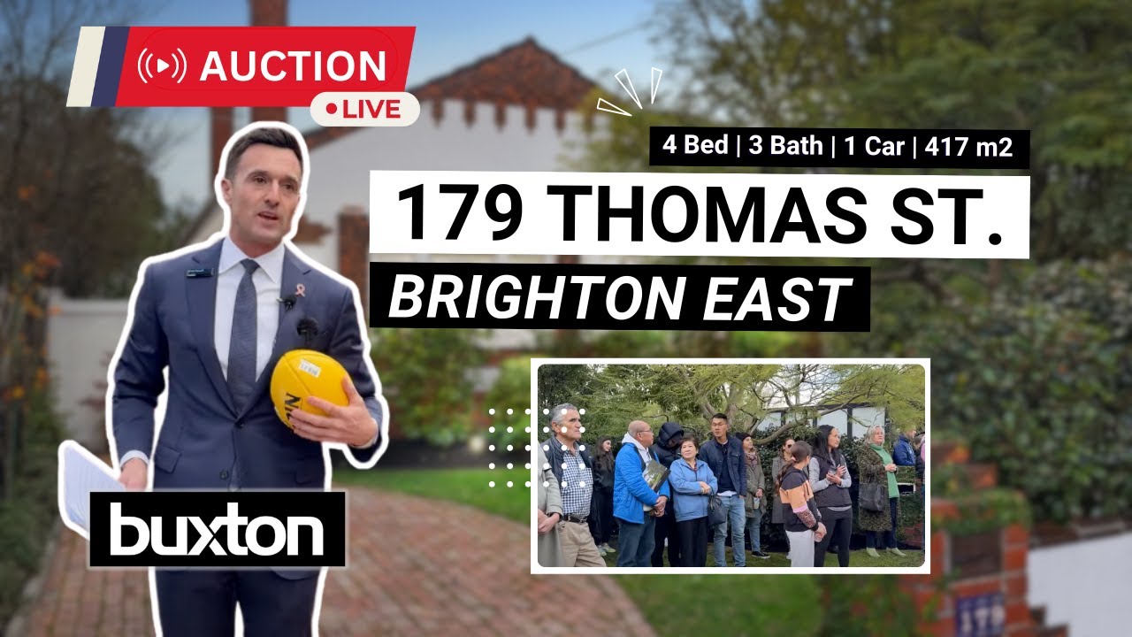 Live Auction @ 179 Thomas Street, Brighton East