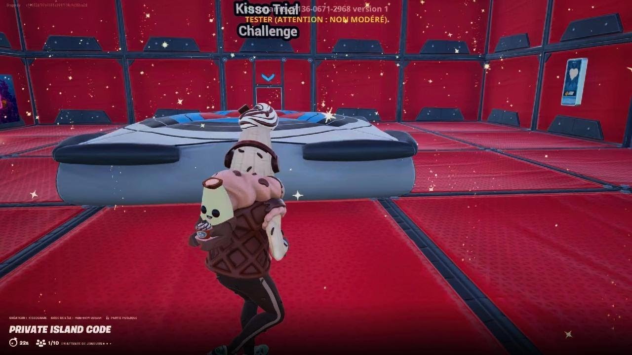Fortnite créative - PARKOUR KISSO TRIAL