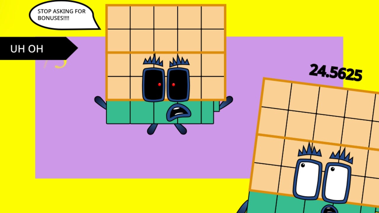 Numberblocks Band Sixteenths 73