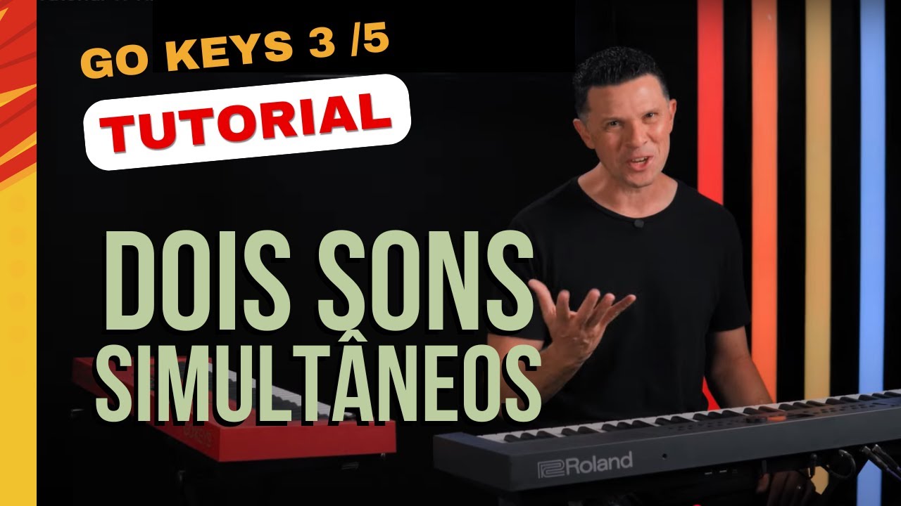 Tutorial 2: Dois Sons ao mesmo tempo | Roland GO:KEYS 3/5