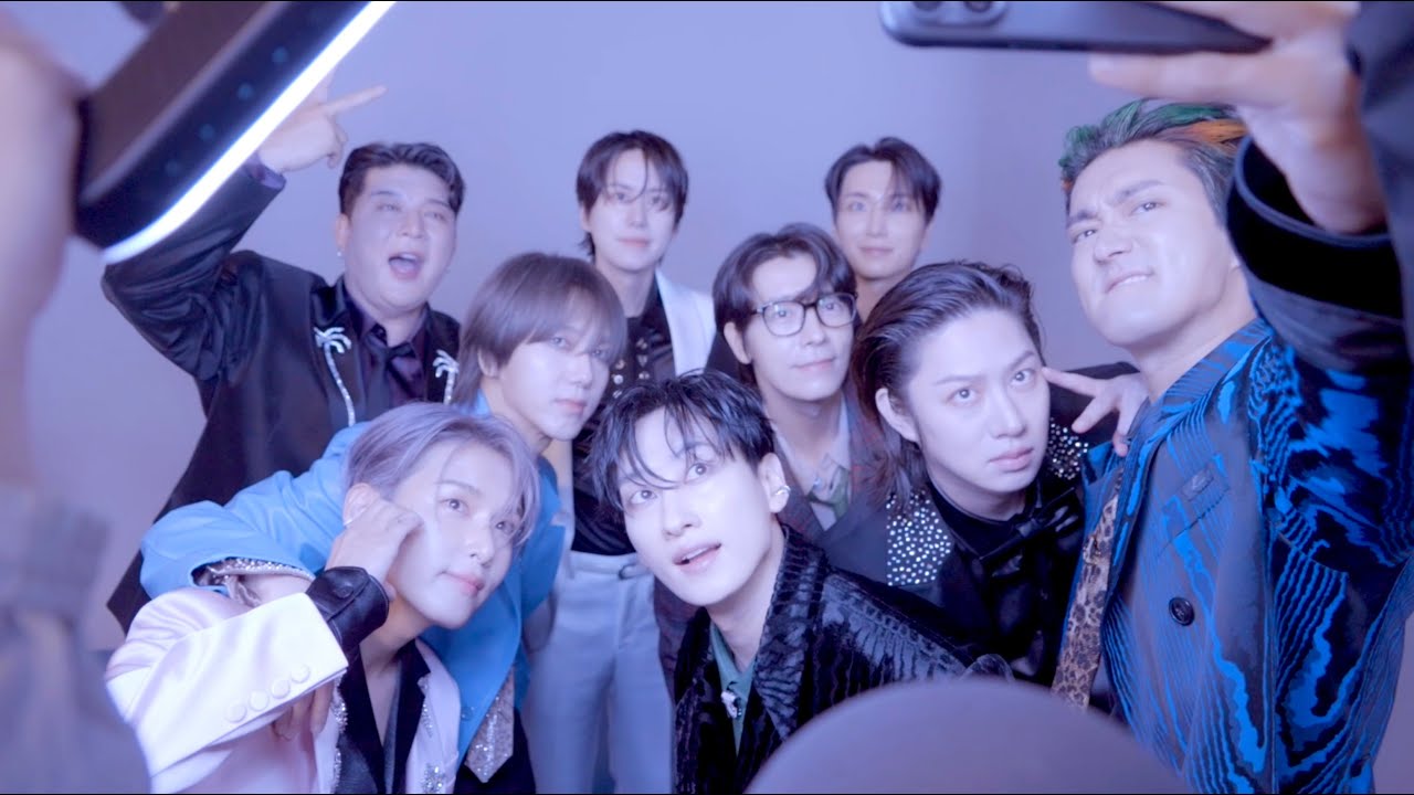 SUPER JUNIOR 슈퍼주니어 'Super Junior25' Jacket Behind The Scenes
