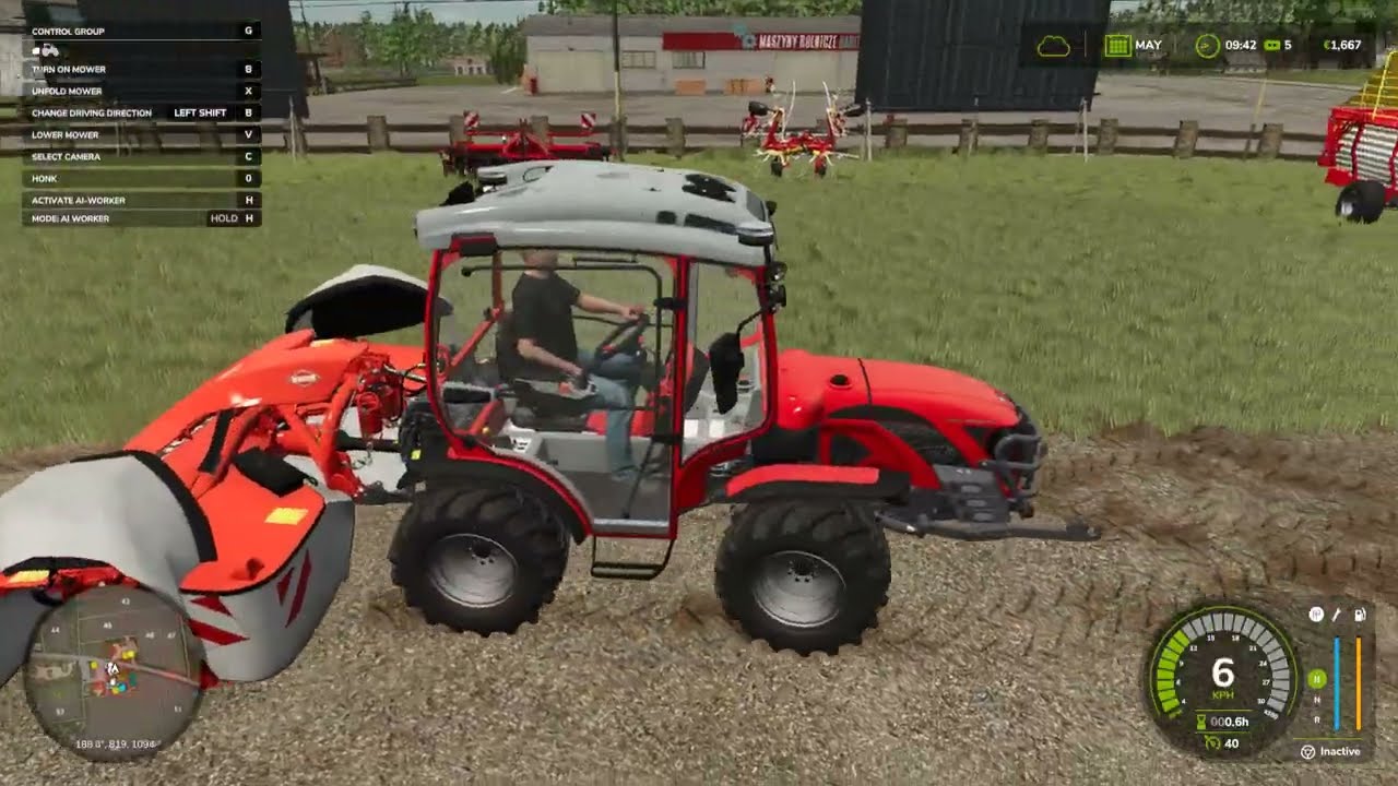 Velike preinake na farmi - nova staja, košnja trave i 5 novih kozlića!🎮 / FS25🐐🌱