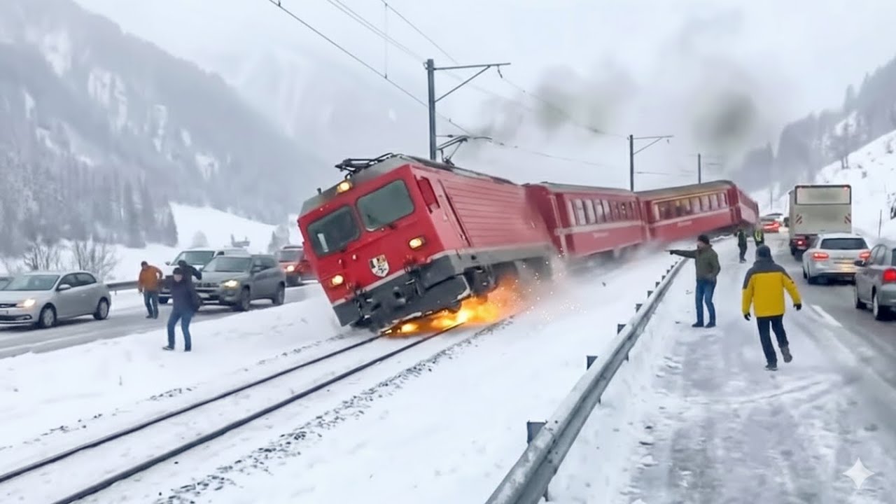 カメラが捉えた…誰も予想しなかった列車の瞬間40選