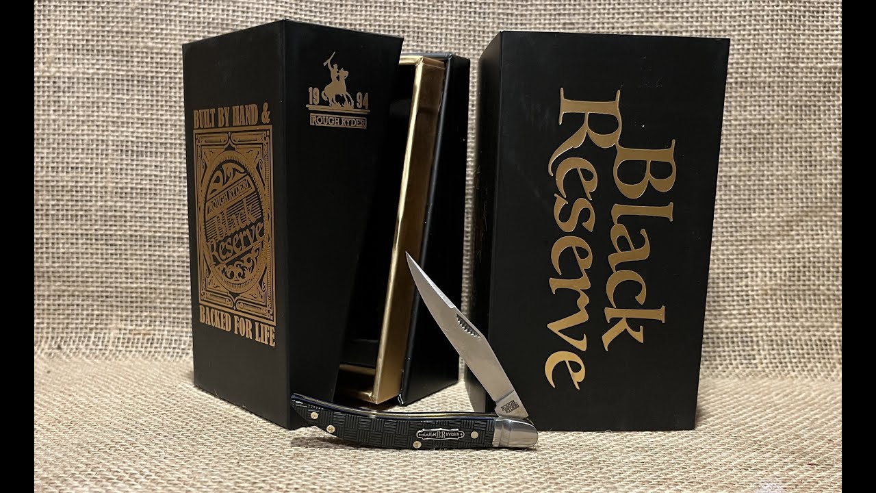 Rough Ryder RR 2566 Black Reserve Toothpick -   First Impressions