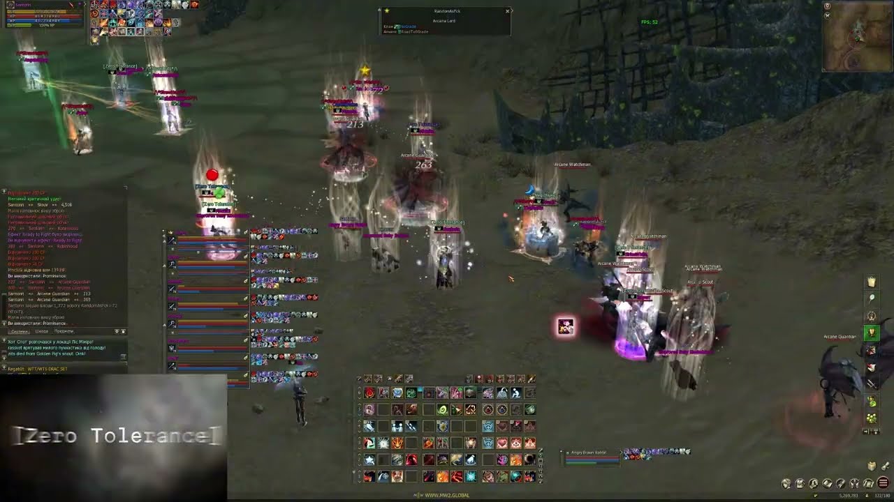 MasterWork 6 - daily PVP, Zero Tolerance party