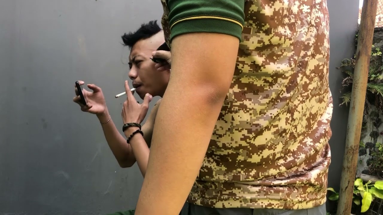 Rambut Kuncung di Cukur Gundul