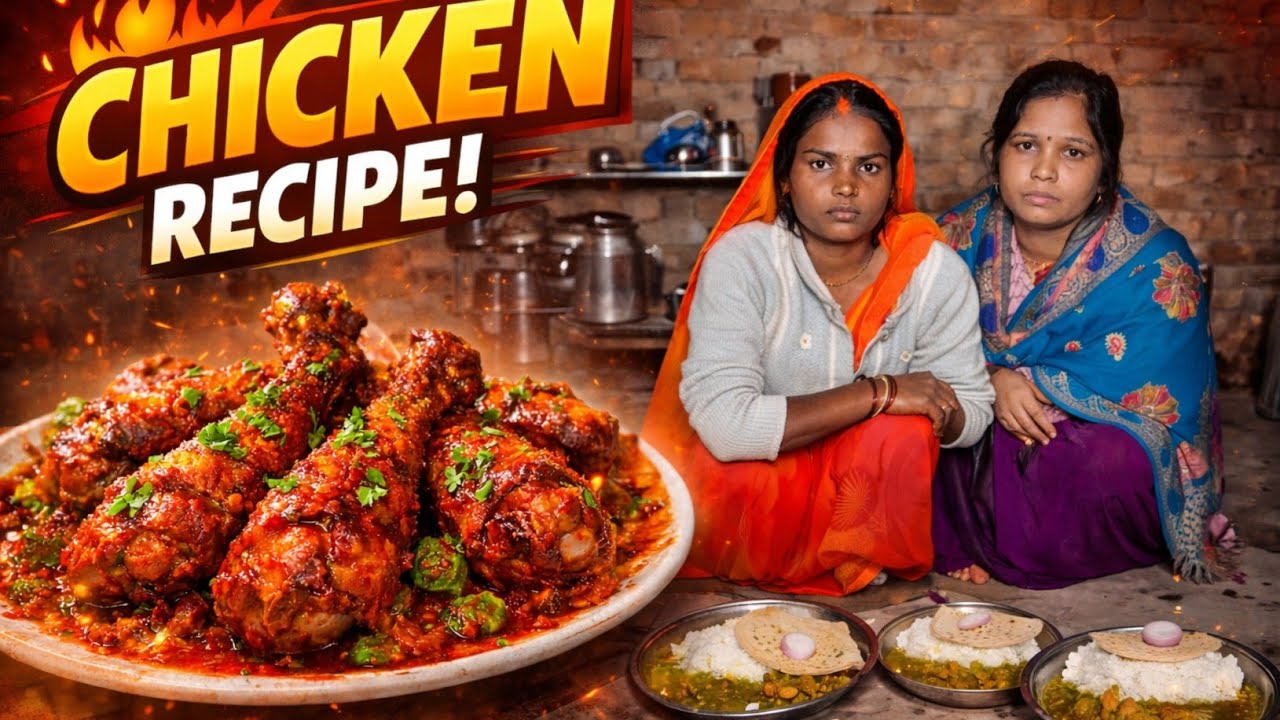 बड़े दिनों बाद खाए चिकन 