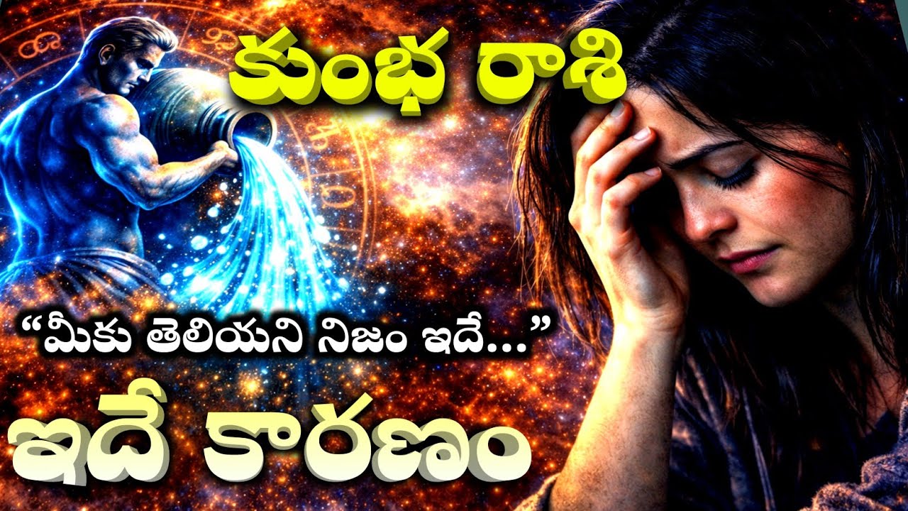 కుంభ రాశి వారు ఎందుకు ఇంతకాలం మౌనంగా బాధపడ్డారు? అసలు కారణం ఇదే