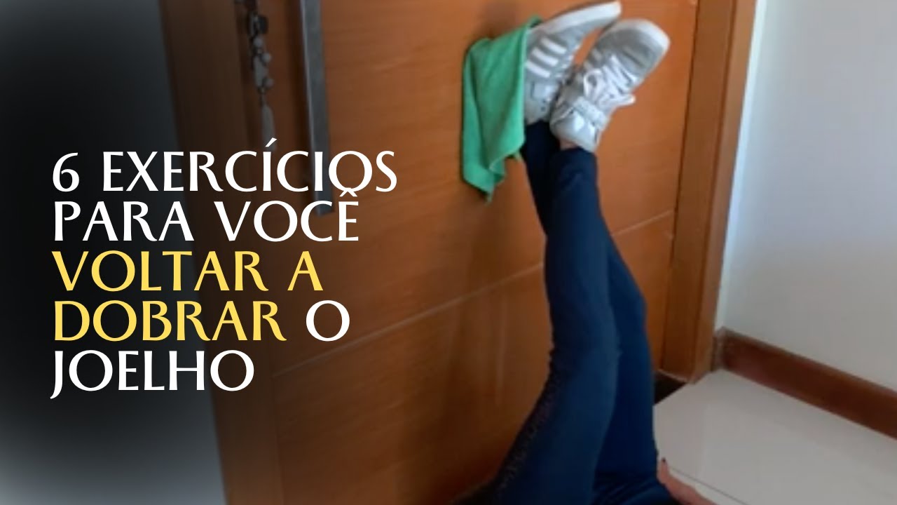 Como dobrar o joelho depois de uma cirurgia
