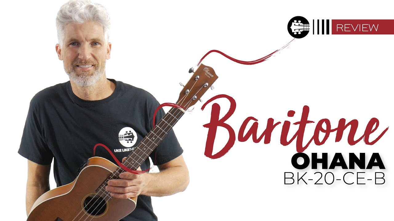 Ohana Baritone BK-20-CE | Ukulele Review