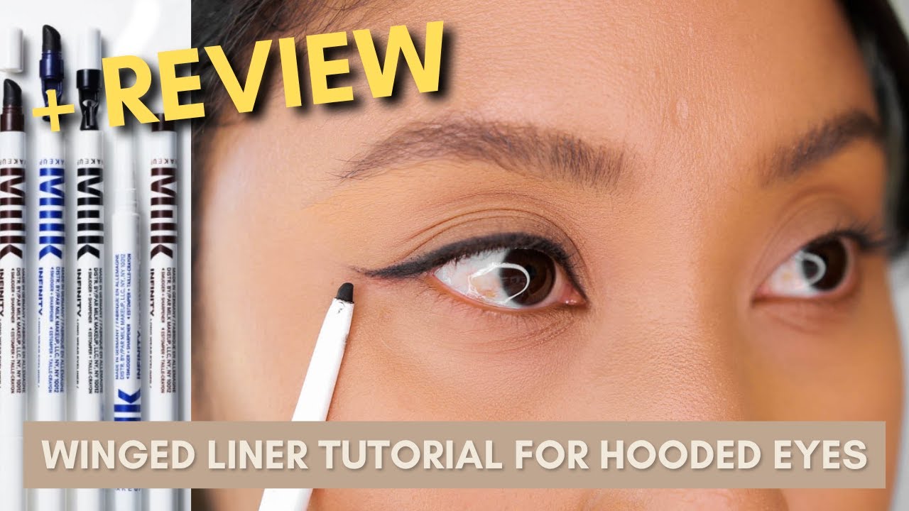 Here's How You Apply MILK EYELINER to Create A Winged Eyeliner for HOODED EYES