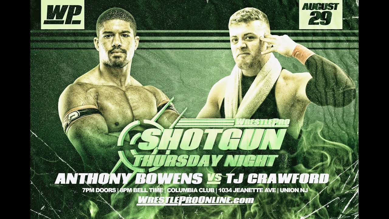 Anthony Bowens vs TJ Crawford | WRESTLEPRO