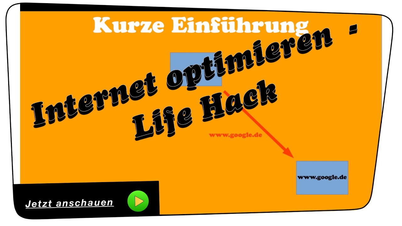 Internet schneller machen und optimieren (Tipp der auch funktioniert!) - Life Hack | Tutorial