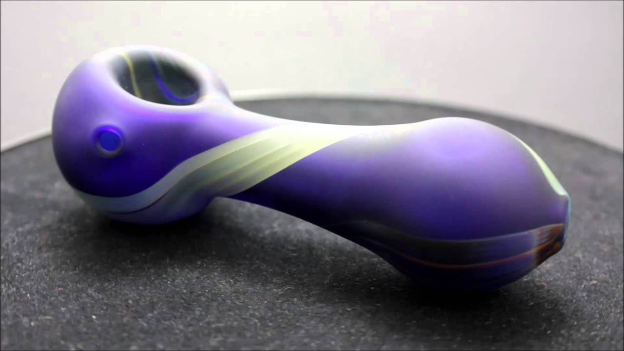 Northern Lights Blue Hand Pipe - FunkyPiece