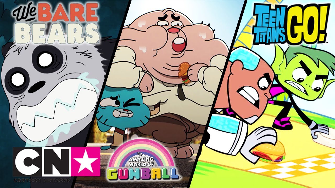 We Bare Bears - Bären wie wir + Gumball + Teen Titans Go! | Burgers! | Cartoon Network