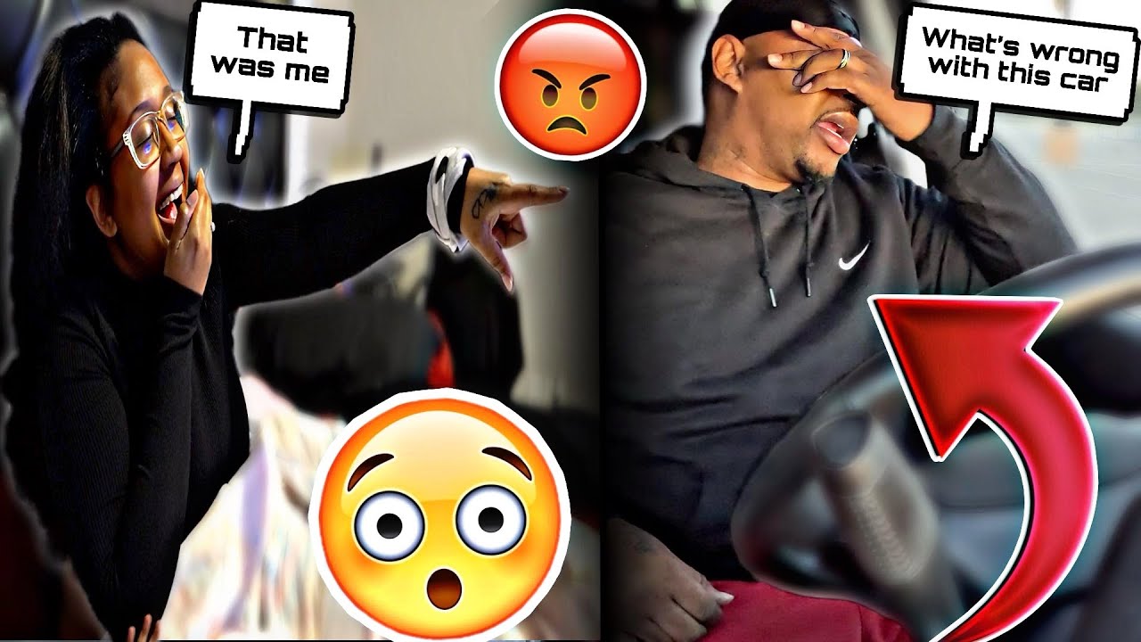 CAR ALARM PRANK ON ANGRY HUSBAND! *HILARIOUS*